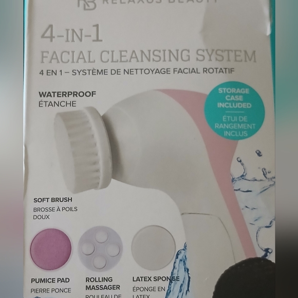 Relaxus BeautyRelaxus Beauty 4-in-1 Facial Cleansing System - Picture 5 of 6